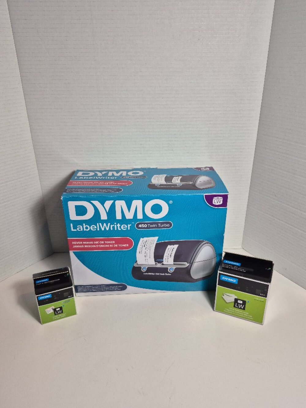 DYMO LabelWriter 450 Twin Turbo Thermal Label Printer 1750160 Complete Tested